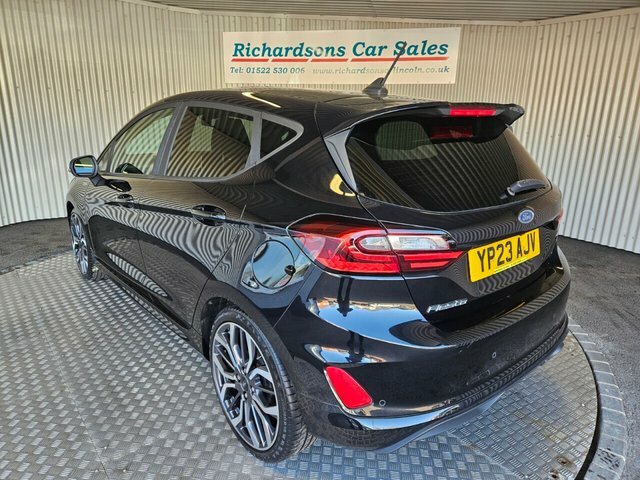 Ford Fiesta 1.0T Ecoboost St-line X Hatchback Manua YP23AJV Black #6