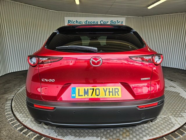 Mazda CX-30 2.0 Skyactiv-x Mhev Gt Sport Tech Suv A Red #6