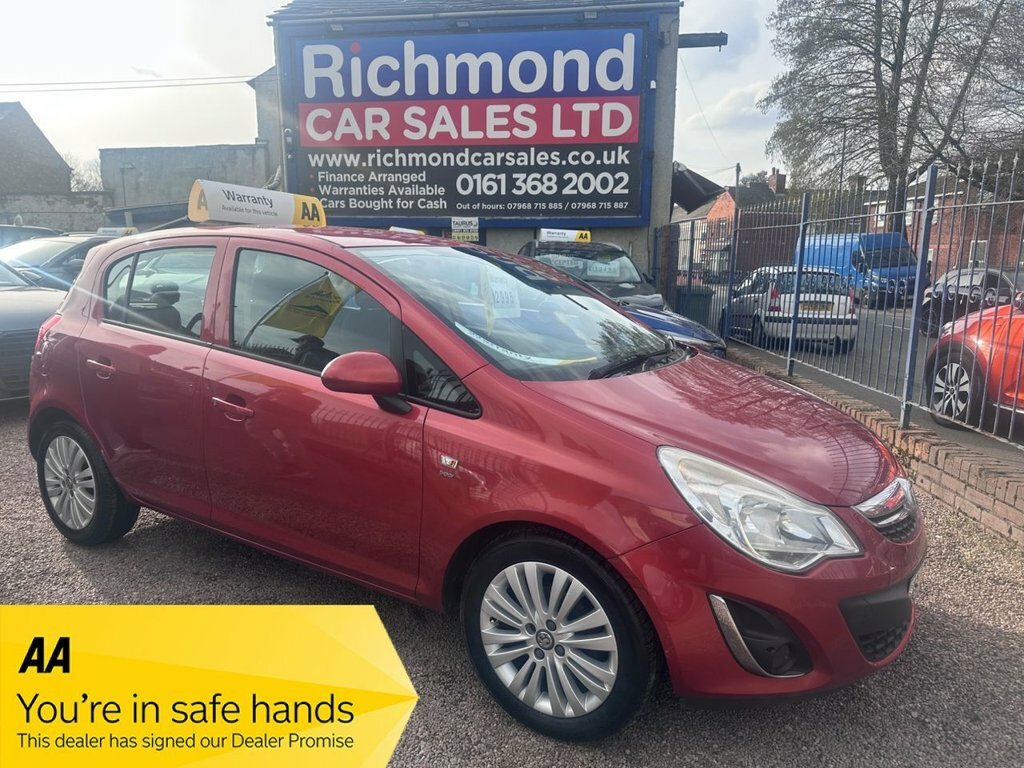 Vauxhall Corsa 1.2L Energy Orange