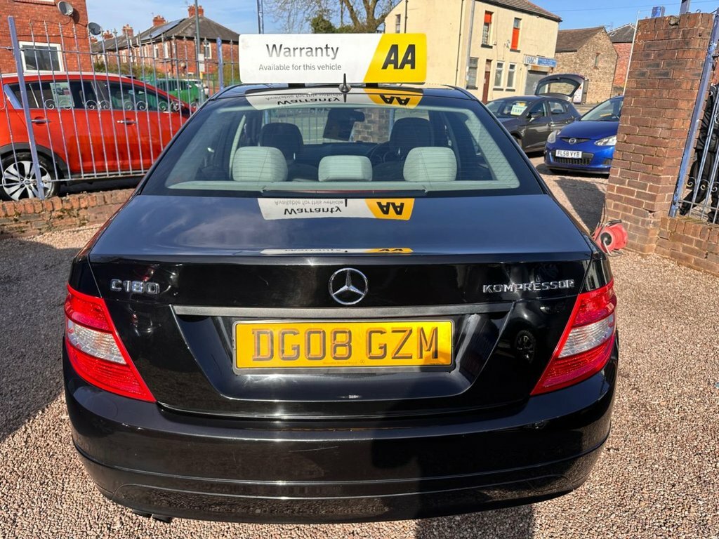Mercedes-Benz C Class 1.8L Se DG08GZM Black #5
