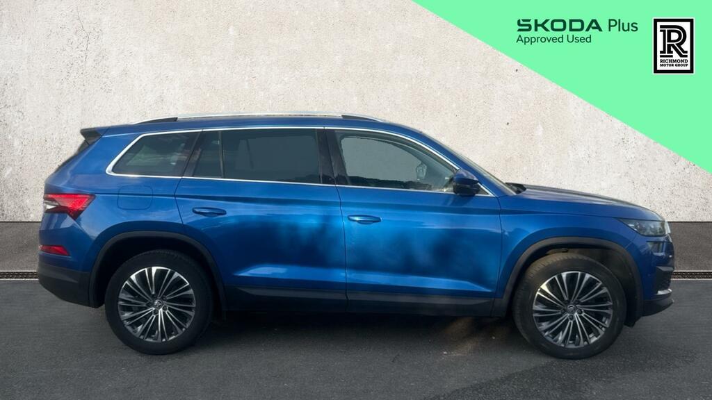 Skoda Kodiaq 1.5 Tsi Act Se L Executive Suv Dsg Euro CJ72DJE Blue #4