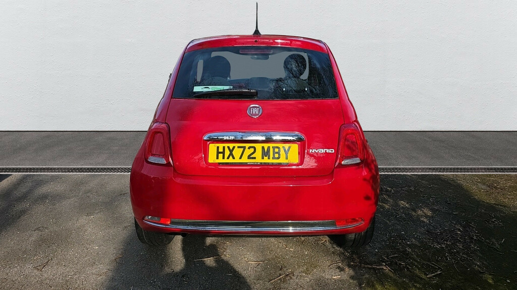 Fiat 500 1.0 Mhev Red Hatchback Euro 6 S HX72MBY Red #5