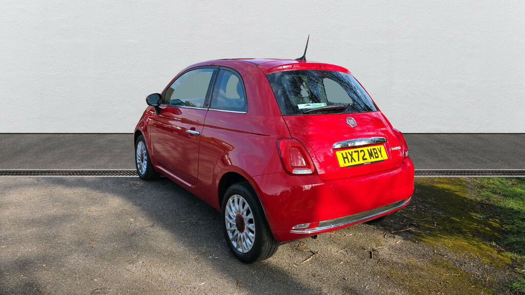 Fiat 500 1.0 Mhev Red Hatchback Euro 6 S HX72MBY Red #4