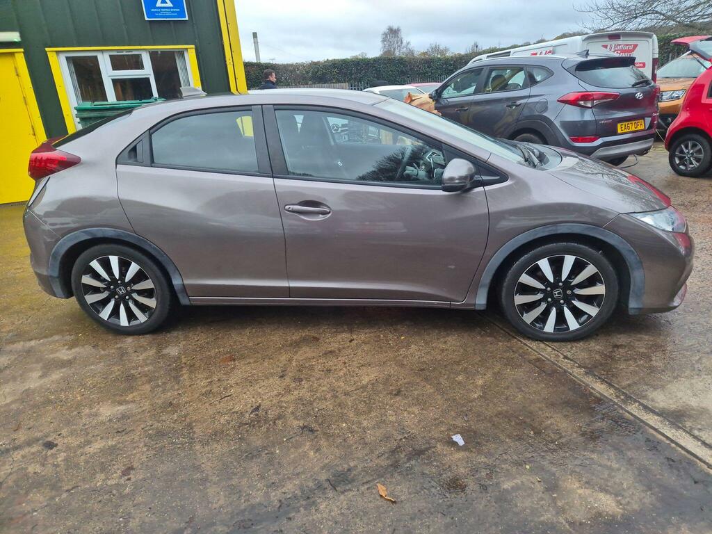 Honda Civic 1.8 I-vtec Se Plus Brown #5