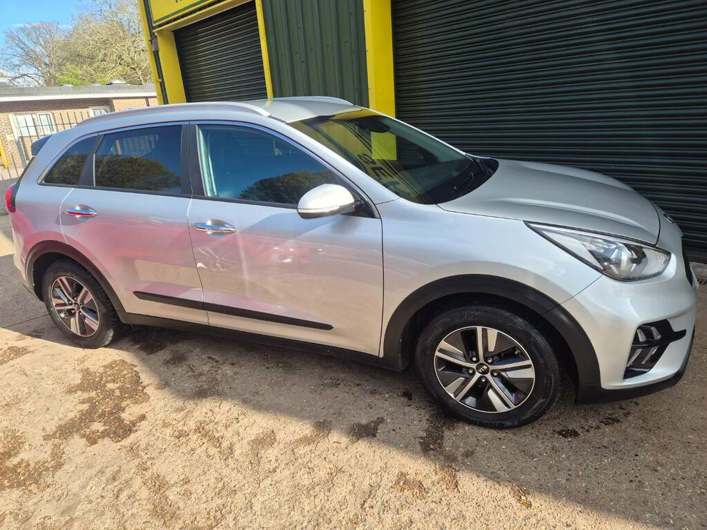 Kia Niro 1.6 Gdi 2 Dct Euro 6 Ss WK20WPN Silver #4
