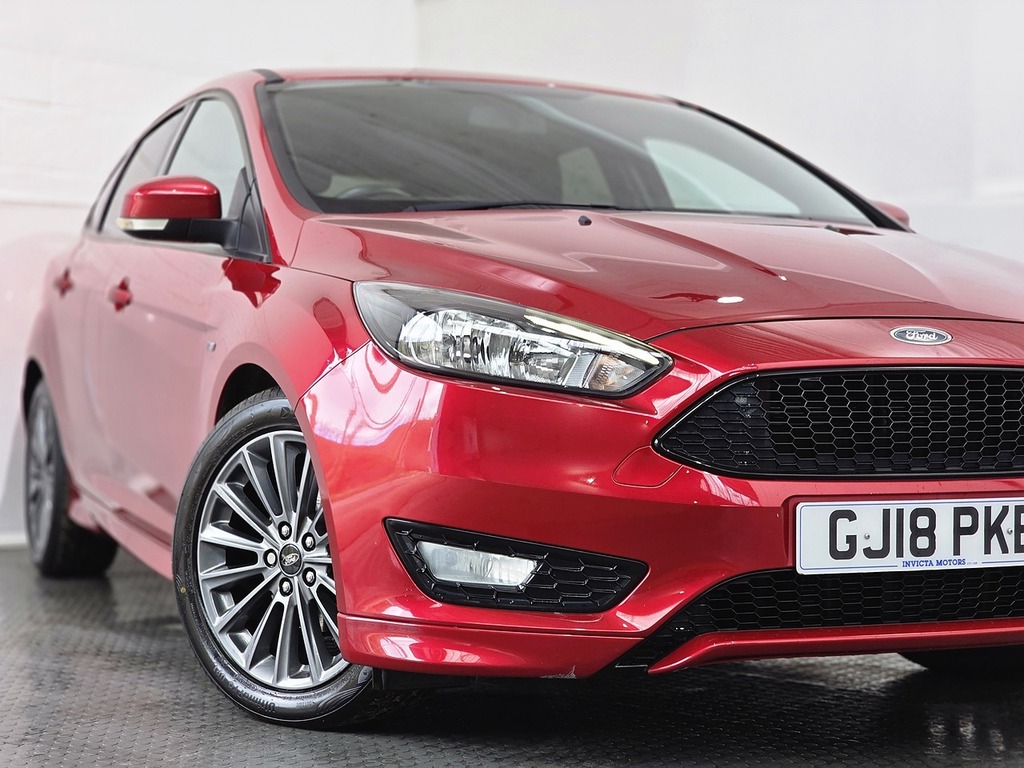 Ford Focus T Ecoboost St-line GJ18PKE Red #5