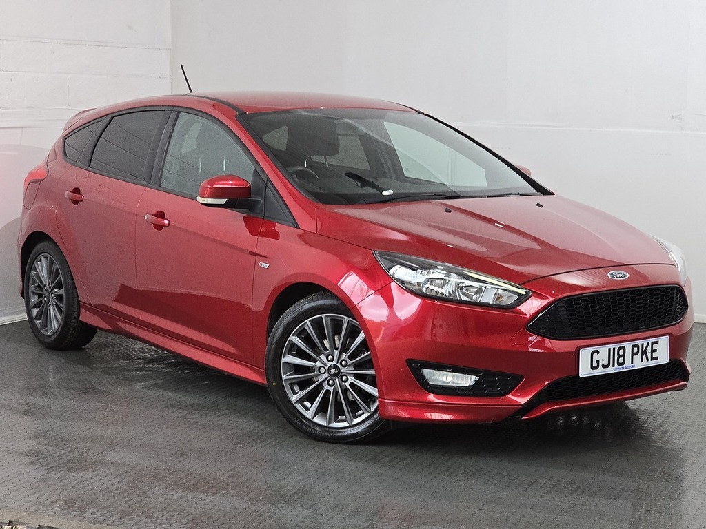 Ford Focus T Ecoboost St-line GJ18PKE Red #2