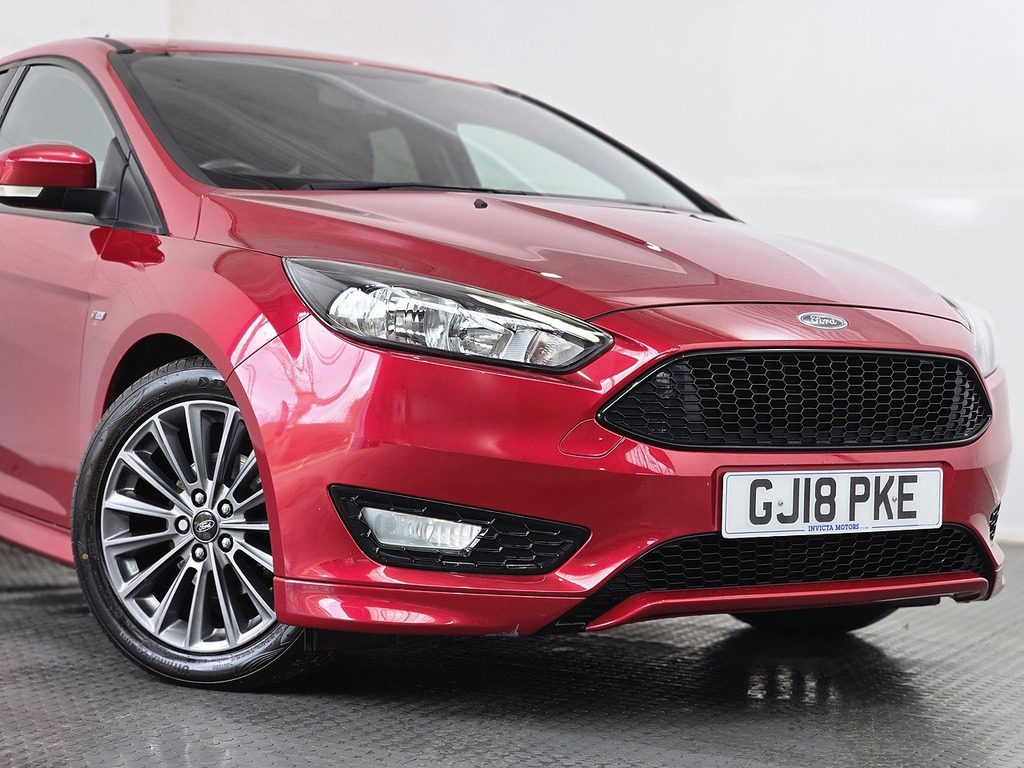 Ford Focus T Ecoboost St-line GJ18PKE Red #4