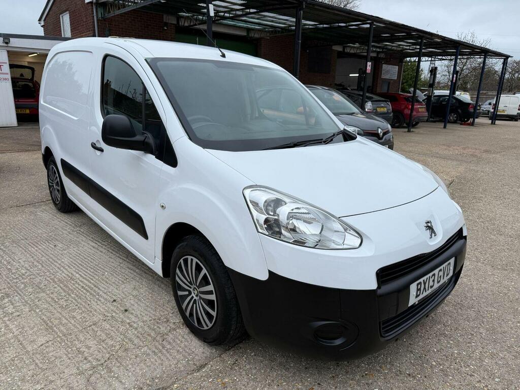 Peugeot Partner Panel Van 1.6 Hdi 625 Professional L1 201313 White