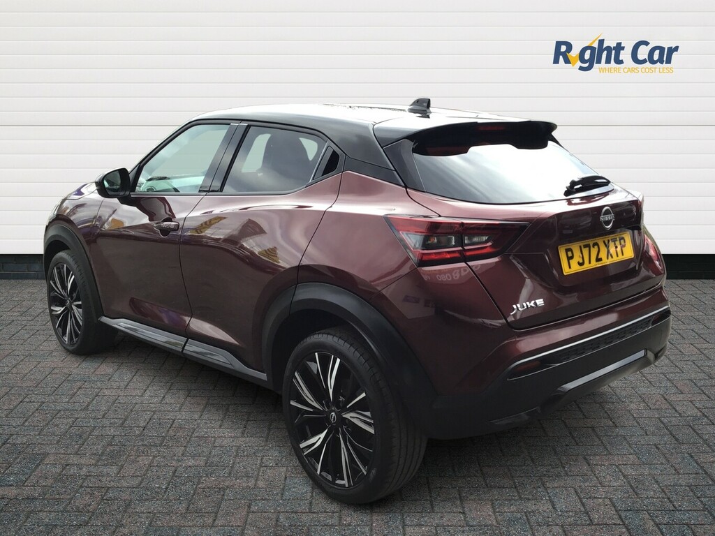 Nissan Juke 1.0 Dig-t Tekna - 2022 72 PJ72XTP Red #3