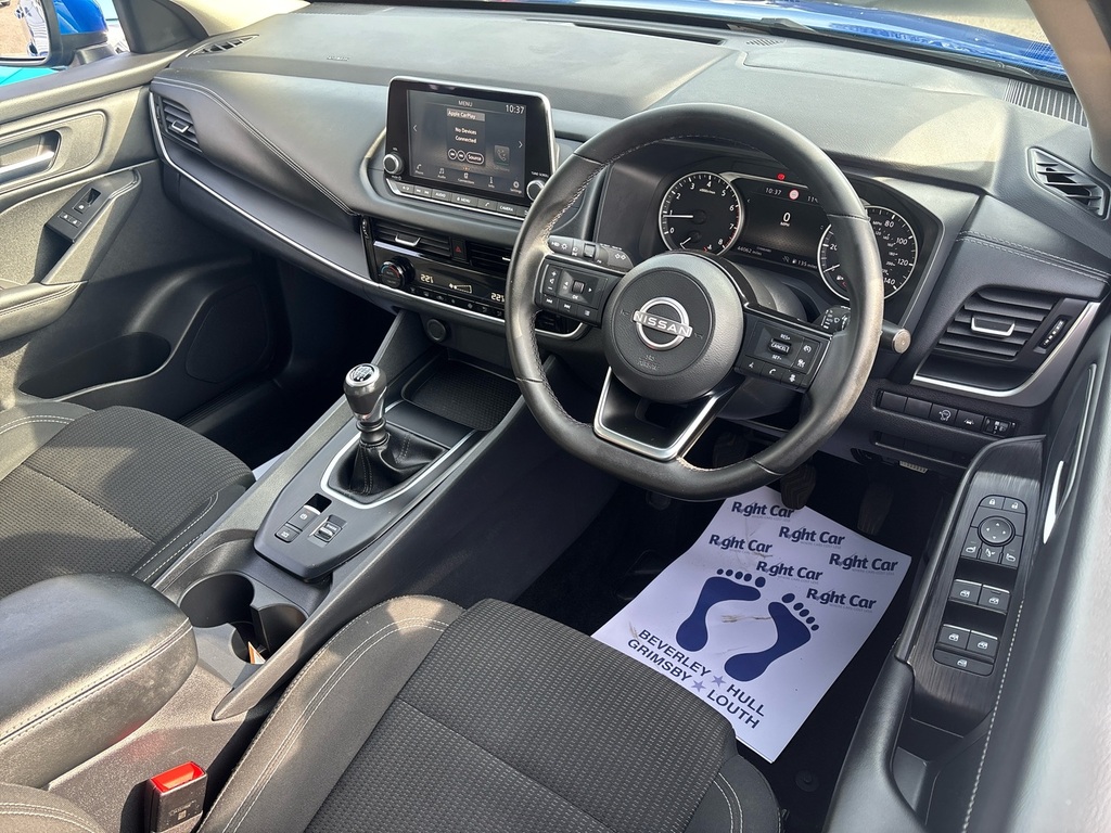 Nissan Qashqai 1.3 Dig-t Mhev Acenta Premium - 2023 73 DV73YKN Blue #6