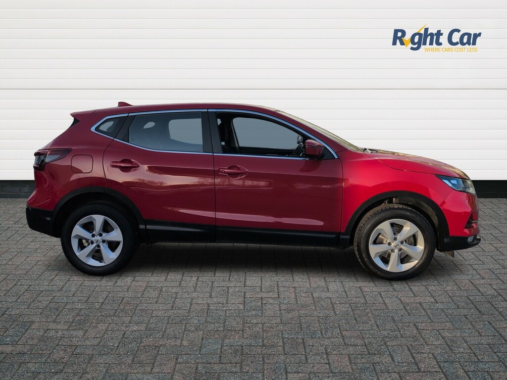 Nissan Qashqai 1.3 Dig-t Acenta Premium - 2021 21 BF21OYG Red #4