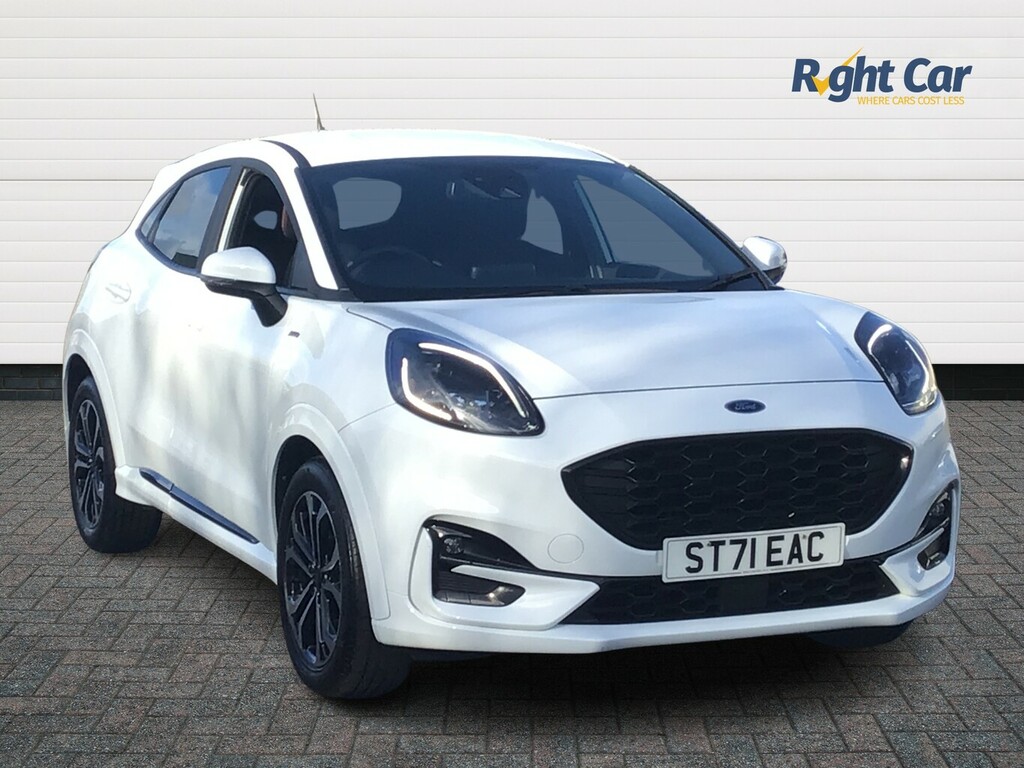 Ford Puma 1.0T Ecoboost Mhev St-line Design Dct - 2021 White