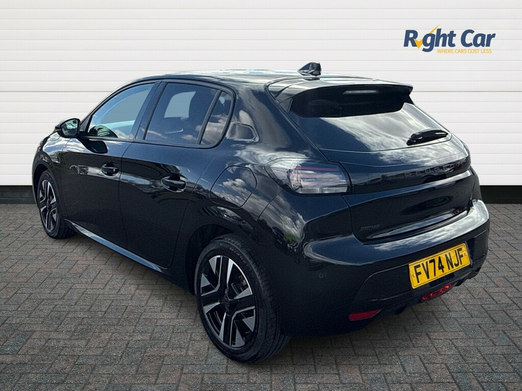 Peugeot 208 1.2 Puretech Allure - 2024 74 FV74NJF Black #3
