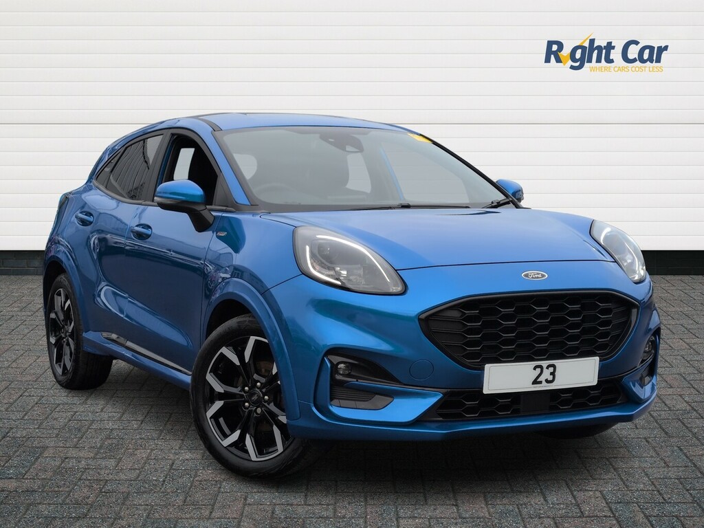 Ford Puma 1.0T Ecoboost Mhev St-line X - 2023 03 Blue