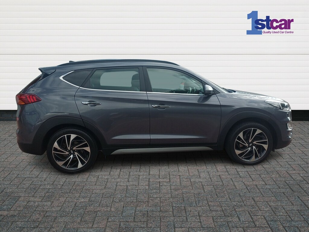 Hyundai Tucson 1.6 T-gdi Premium Se - 2019 19 AX19GKO Grey #4