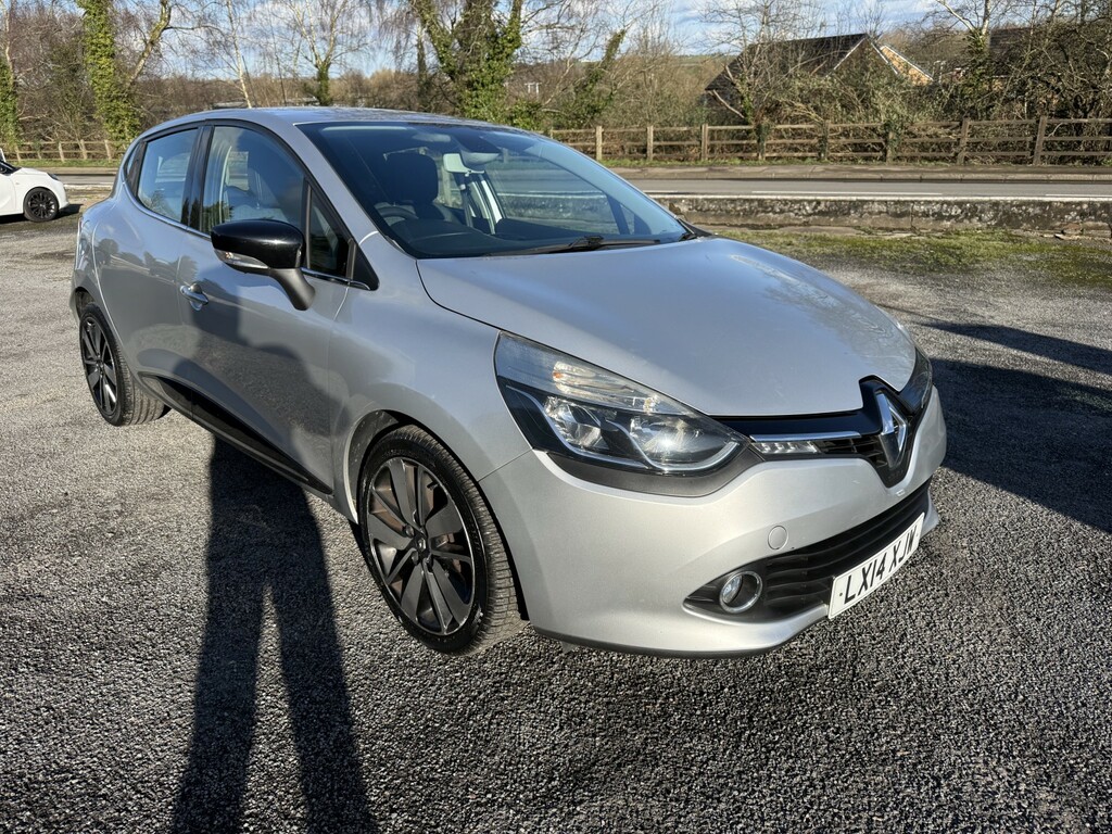 Renault Clio 1.5 Dynamique S Medianav Dci 90 Stop Start 2014 LX14XJW Silver #4