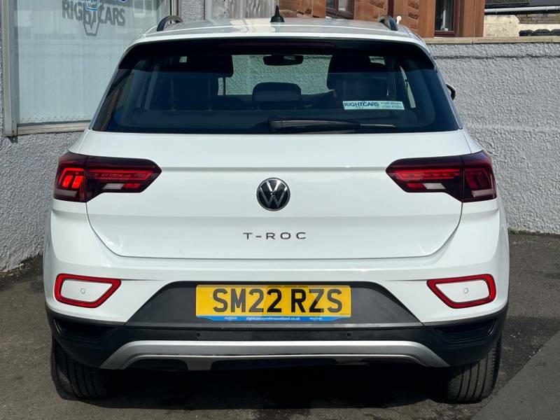 Volkswagen T-Roc 1.0 Tsi Life - 2022 22 SM22RZS White #5