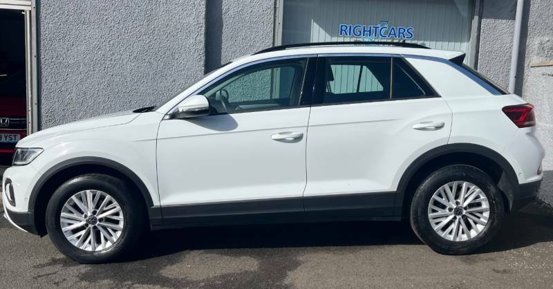 Volkswagen T-Roc 1.0 Tsi Life - 2022 22 SM22RZS White #3