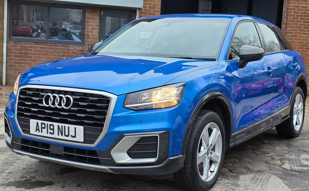 Audi Q2 1.6 Tdi 30 Sport S Tronic Euro 6 Ss AP19NUJ Blue #3