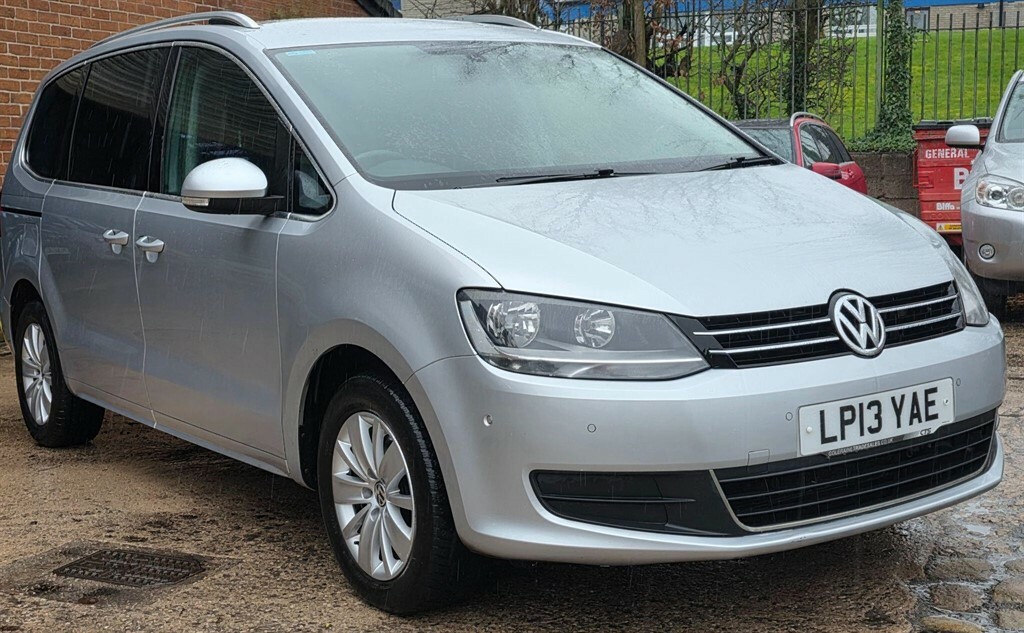 Volkswagen Sharan 2.0 Tdi Bluemotion Tech Se Dsg Euro 5 Ss Silver