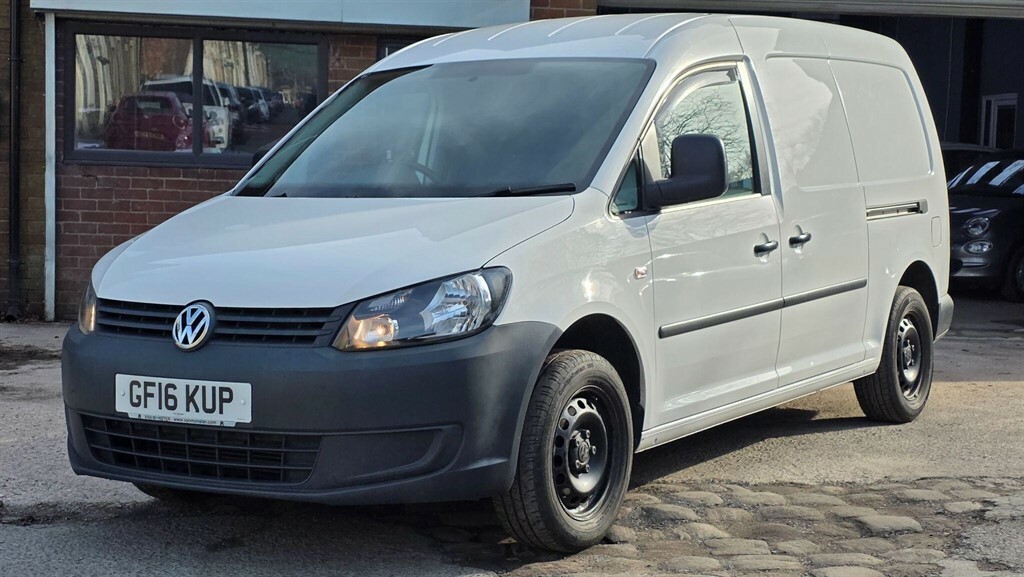 Volkswagen Caddy 1.6 Tdi C20 Startline L1 H1 White #3