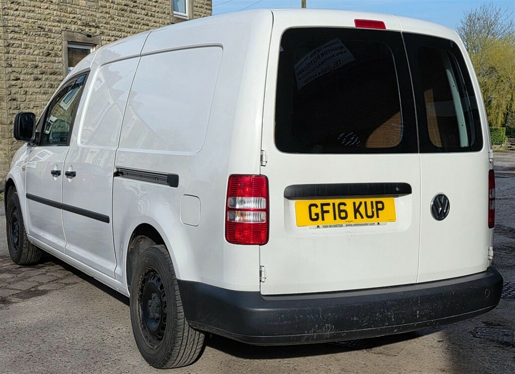 Volkswagen Caddy 1.6 Tdi C20 Startline L1 H1 White #5