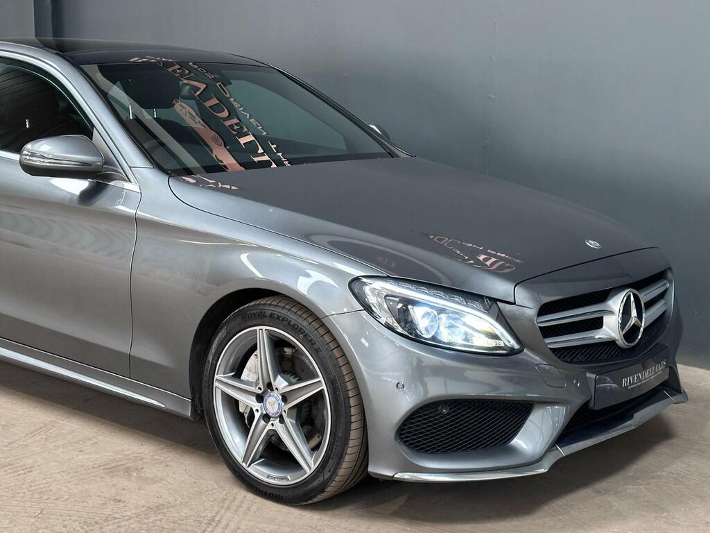 Mercedes-Benz C Class Saloon 2.1 C300dh Amg Line Premium G-tronic Eur Grey #6