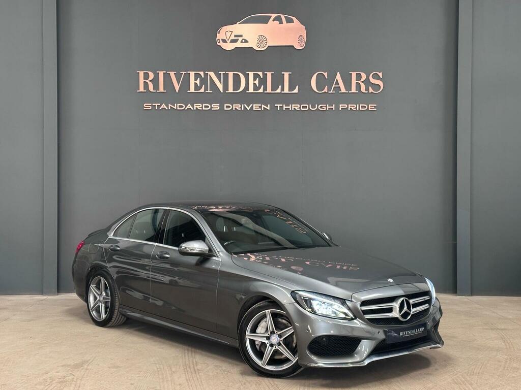 Mercedes-Benz C Class Saloon 2.1 C300dh Amg Line Premium G-tronic Eur Grey