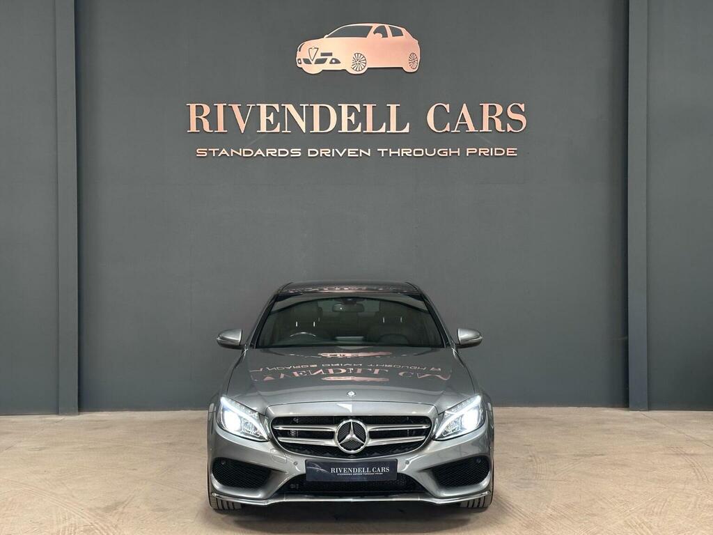 Mercedes-Benz C Class Saloon 2.1 C300dh Amg Line Premium G-tronic Eur Grey #3