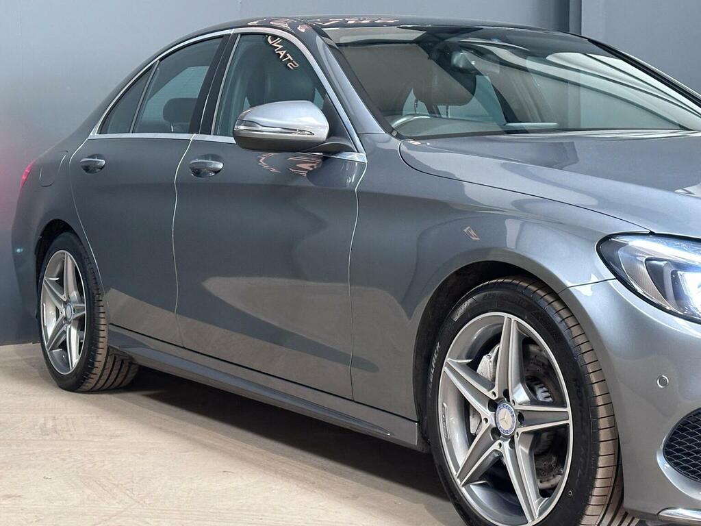 Mercedes-Benz C Class Saloon 2.1 C300dh Amg Line Premium G-tronic Eur Grey #2