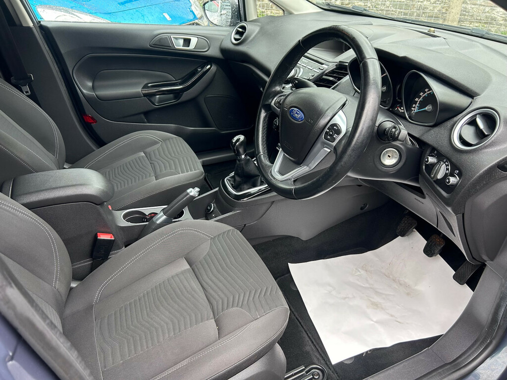 Ford Fiesta 1.0 Titanium Service History Free Road Tax Hat HJ13BHY Grey #6