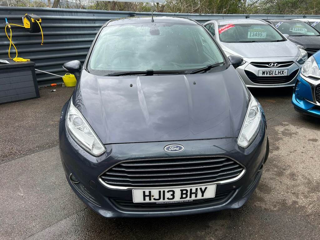 Ford Fiesta 1.0 Titanium Service History Free Road Tax Hat HJ13BHY Grey #2
