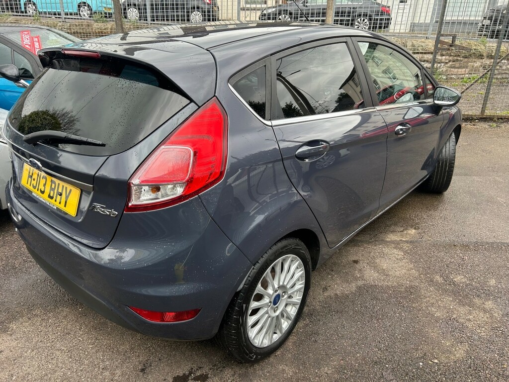Ford Fiesta 1.0 Titanium Service History Free Road Tax Hat HJ13BHY Grey #5