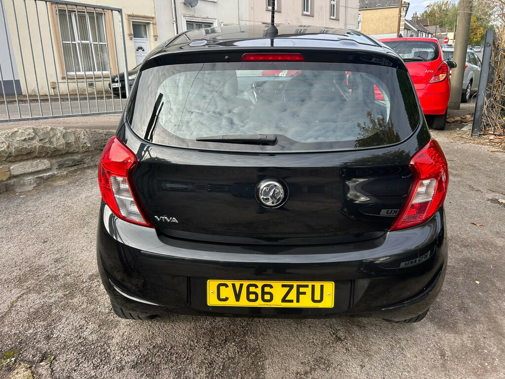 Vauxhall Viva 1.0 Se A C Low Mileage Cheap Road Tax Hatchb CV66ZFU Black #4