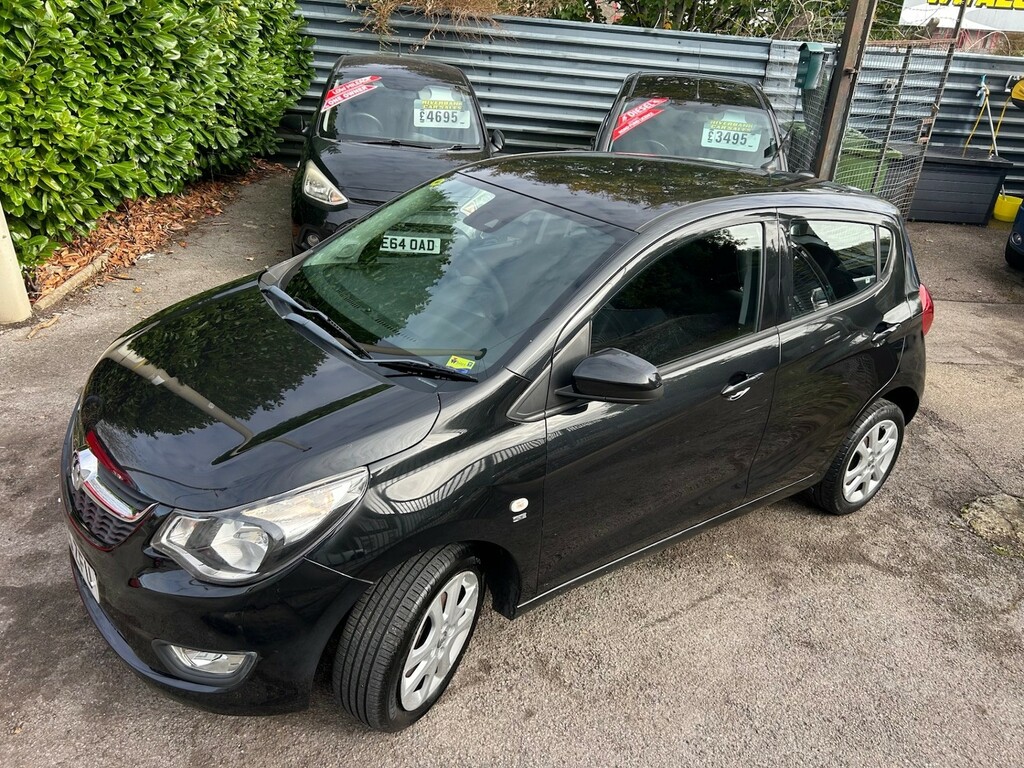 Vauxhall Viva 1.0 Se A C Low Mileage Cheap Road Tax Hatchb CV66ZFU Black #3