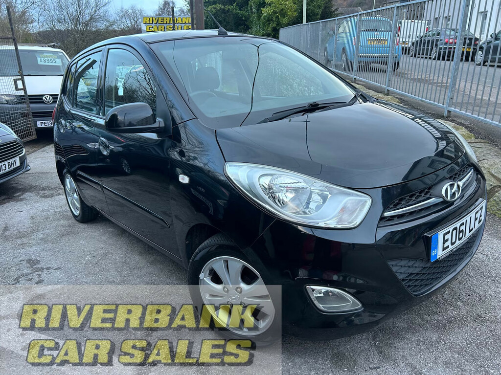 Hyundai I10 1.2 Style Ideal First Car Cheap Insurance Hatc Black