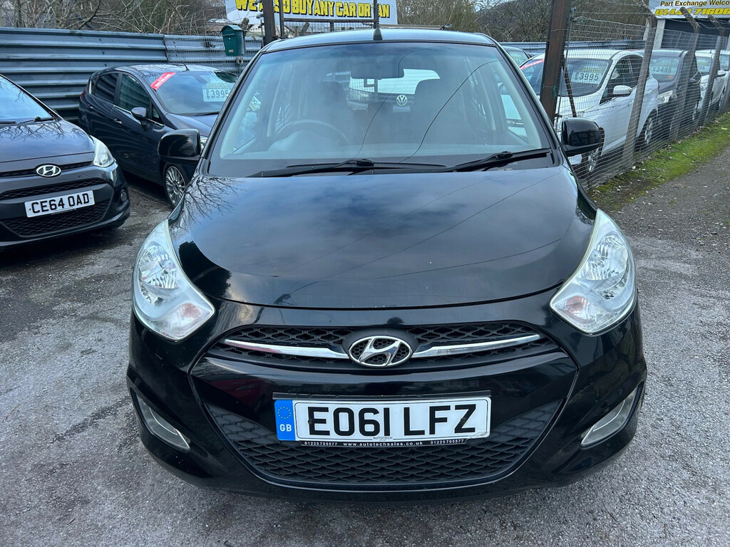 Hyundai I10 1.2 Style Ideal First Car Cheap Insurance Hatc EO61LFZ Black #2