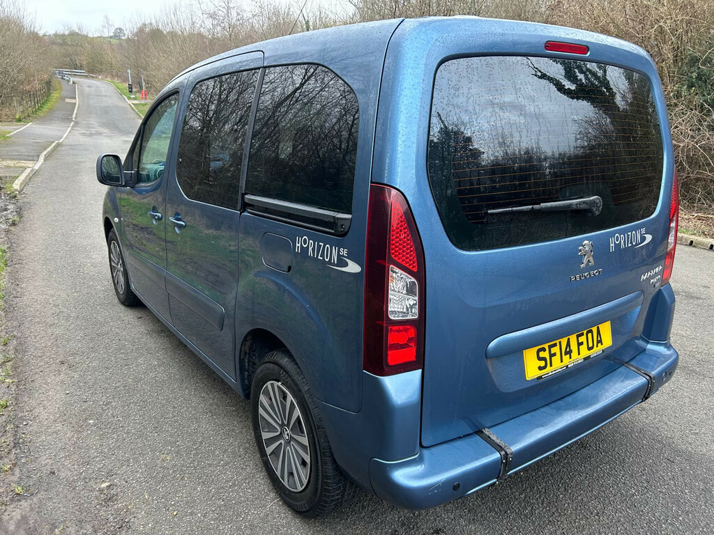 Peugeot Partner Tepee 1.6 E-hdi 92 S Egc Wav Mpv Au Blue #4