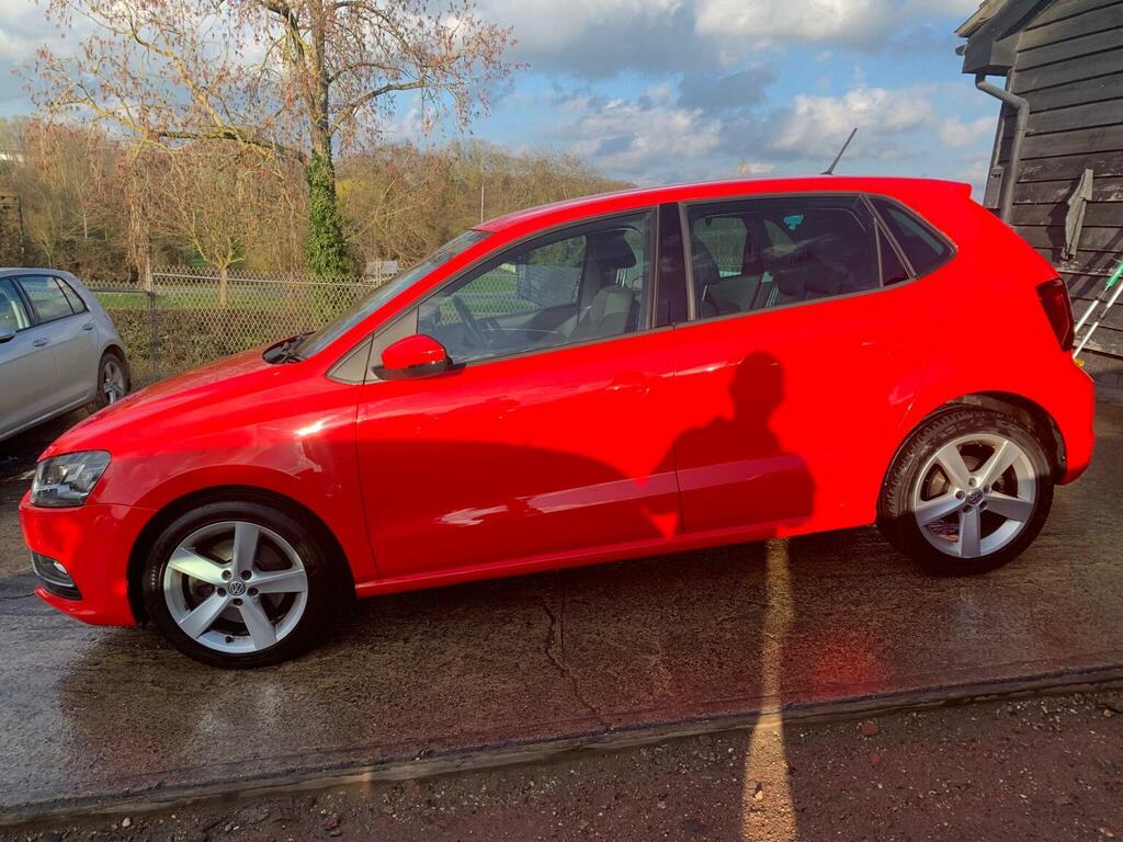 Volkswagen Polo Tsi Bluemotion Tech Sel Euro 6 Ss BN16CUJ Red #5