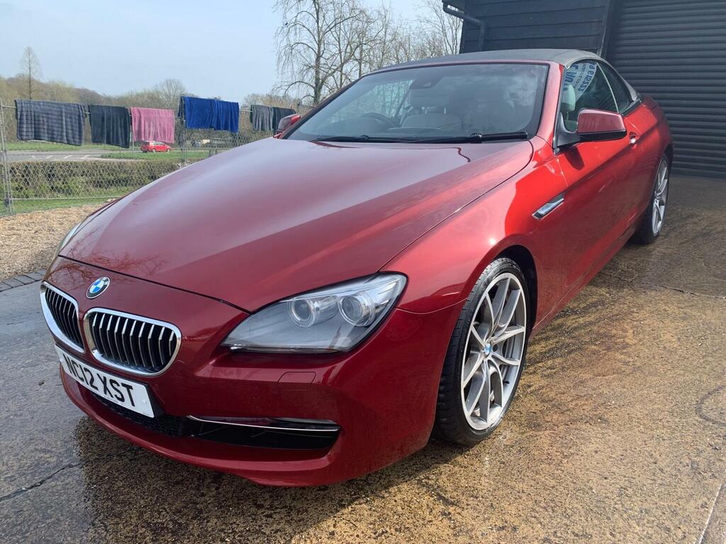 BMW 6 Series 640I Se Steptronic Euro 5 Ss Red