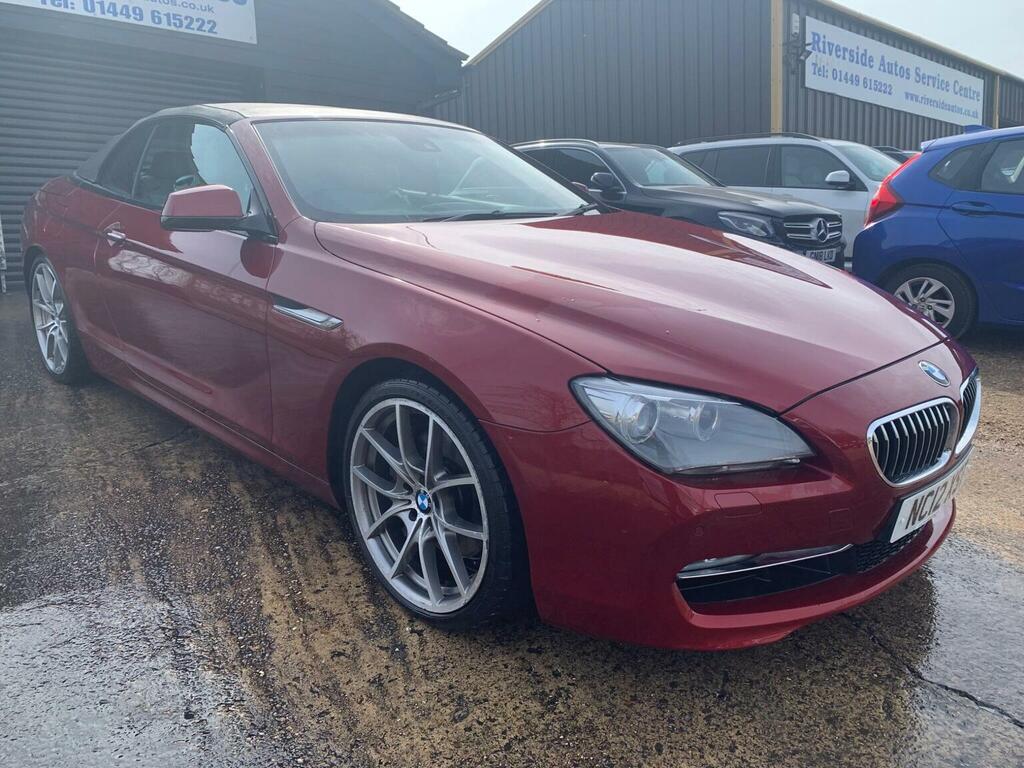 BMW 6 Series 640I Se Steptronic Euro 5 Ss Red #3