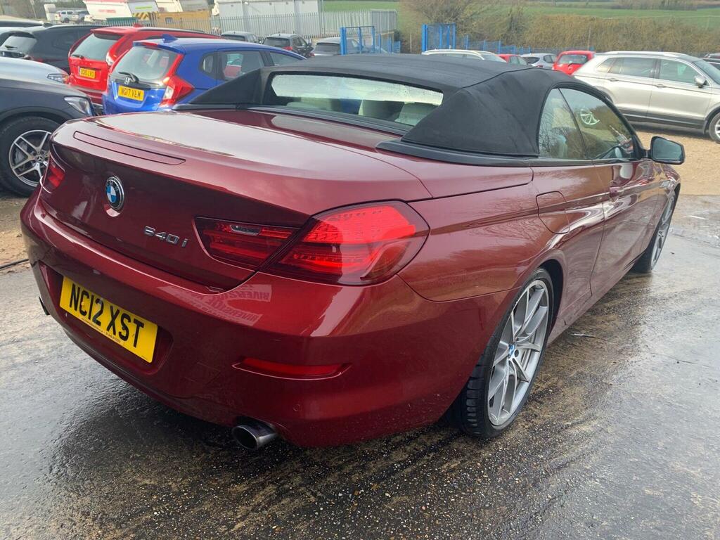 BMW 6 Series 640I Se Steptronic Euro 5 Ss Red #6
