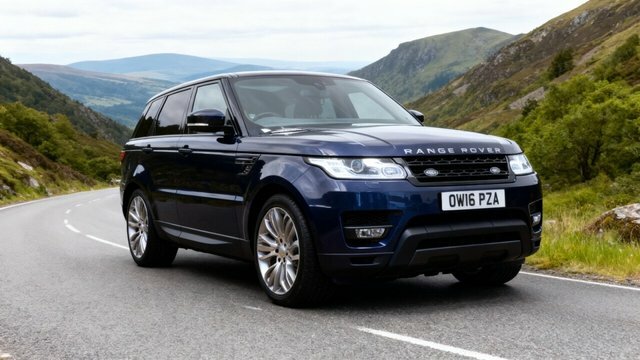 Land Rover Range Rover Sport 2016 3.0 Sd V6 Hse Dynamic Suv 4Wd Blue