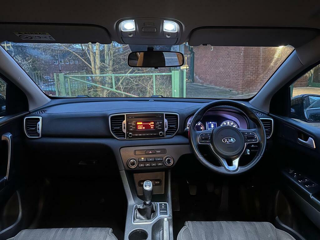 Kia Sportage 1.7 Crdi 1 Euro 6 S S WK17ZNF Black #3