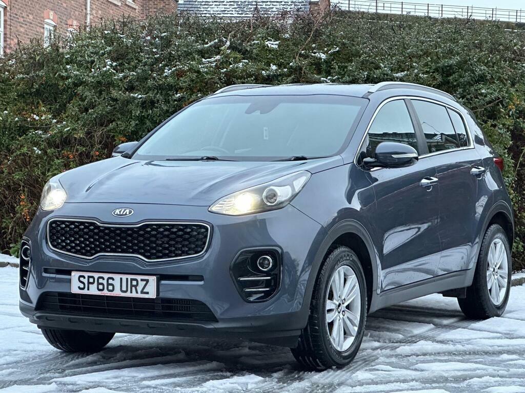 Kia Sportage 1.7 Crdi 2 Euro 6 S S SP66URZ Blue #2