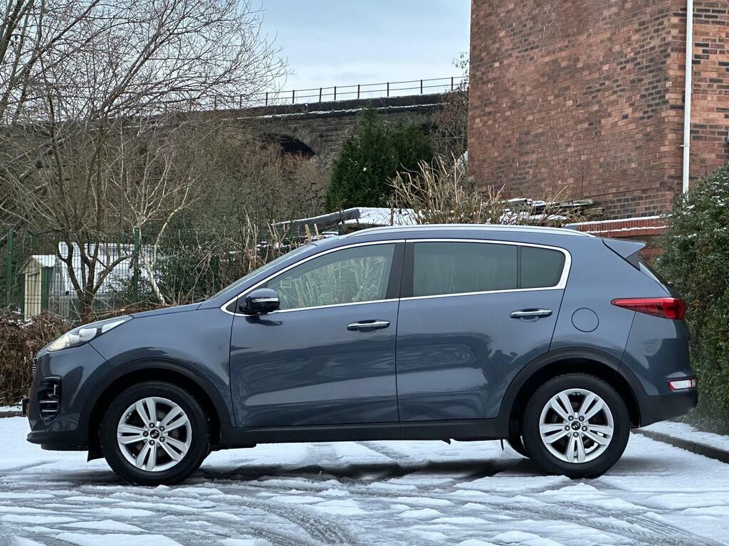 Kia Sportage 1.7 Crdi 2 Euro 6 S S SP66URZ Blue #4