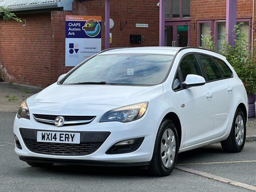 Vauxhall Astra 1.7 Cdti Ecoflex Es Sports Tourer Euro 5 S S WX14ERY White #5