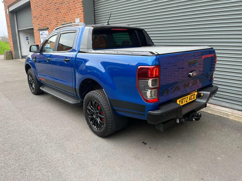 Ford Ranger 2.0 Ecoblue Stormtrak Pickup Double Cab YR72ACO Blue #4