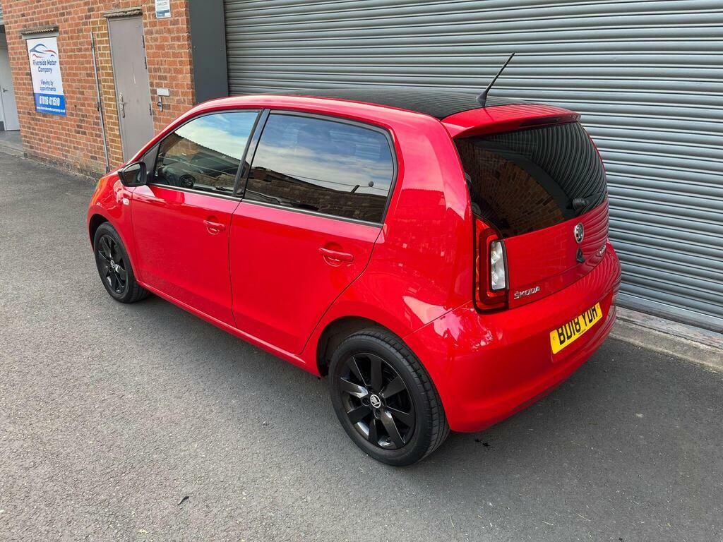 Skoda Citigo 1.0 Mpi Colour Edition Euro 6 BD18YDH Red #4